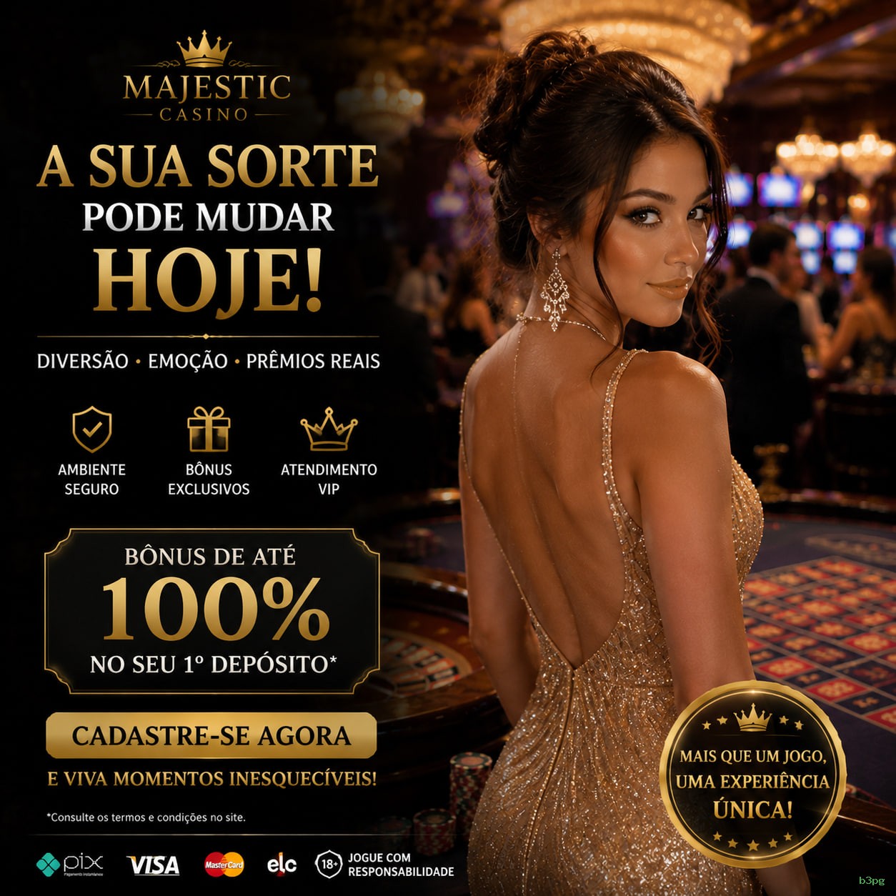 Conta b3pg sincronizada site e app